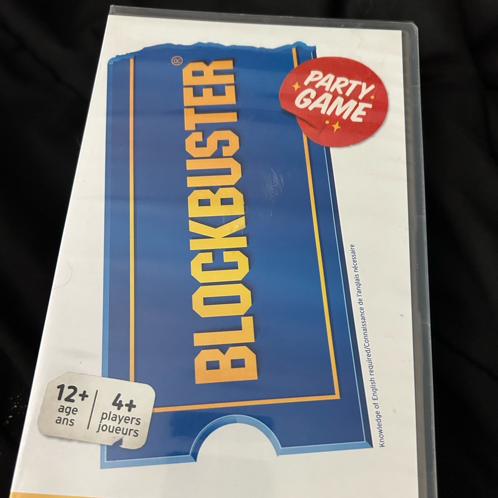 Blockbuster video board game